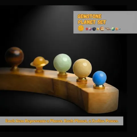 Gemstone Planet Stand view 1