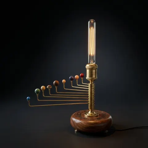 Planetarium Lamp, Solar System Table Lamp, Decorative Lamp, Perfect Lamp for Astronomers view 1