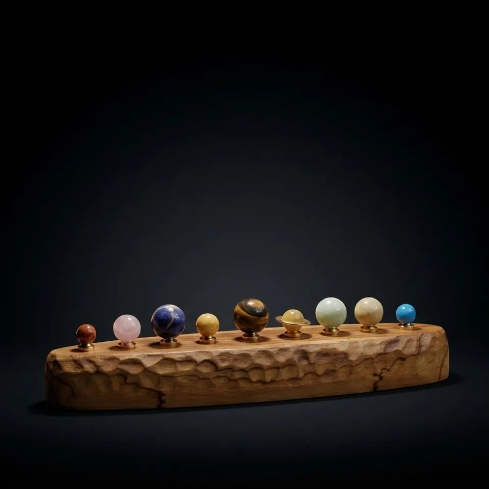 Elegant 9 Planet Stand